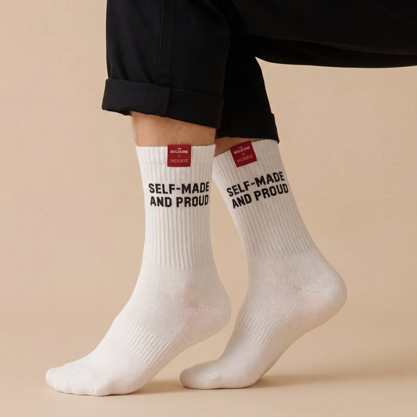 Self Made And Proud- Unisex Socks