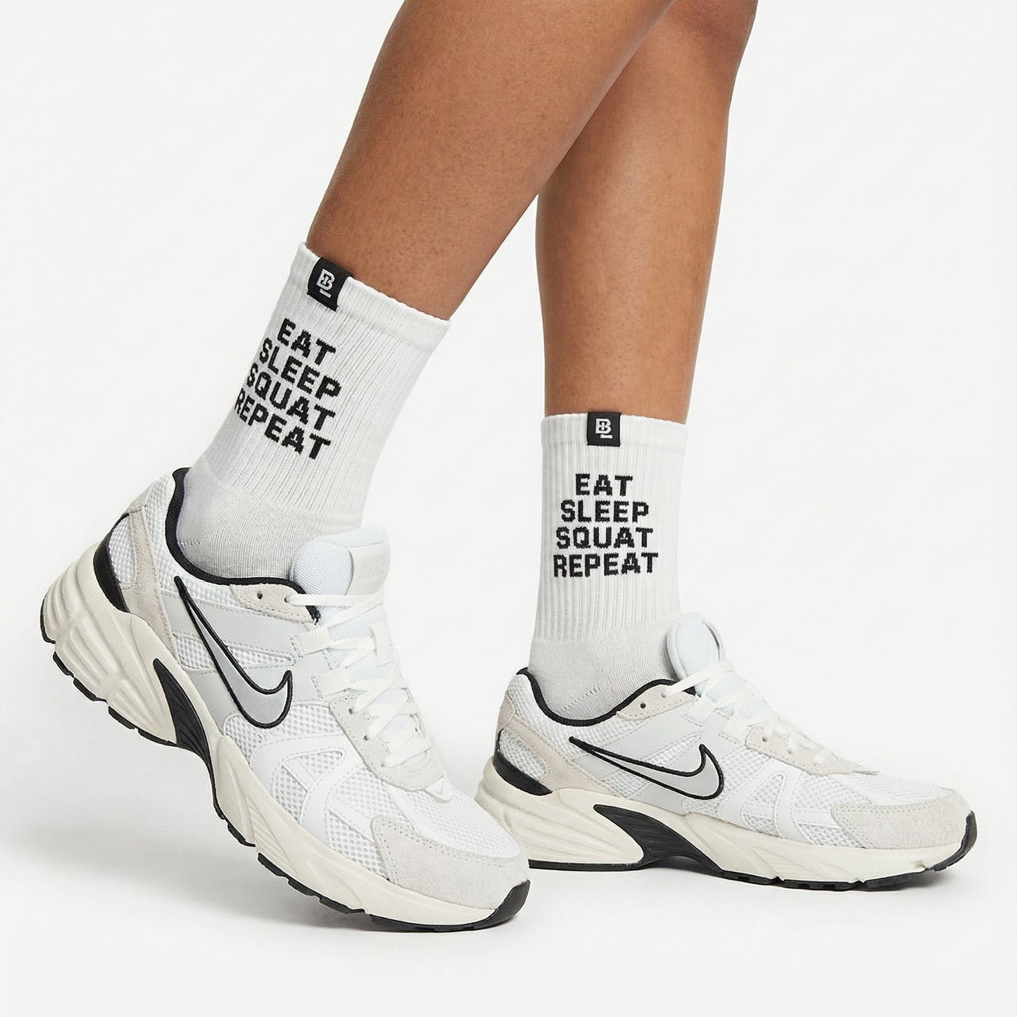 Eat Sleep Squat Repeat - Unisex Socks
