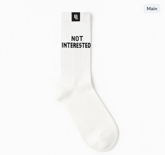 Not Intrested- Unisex Socks